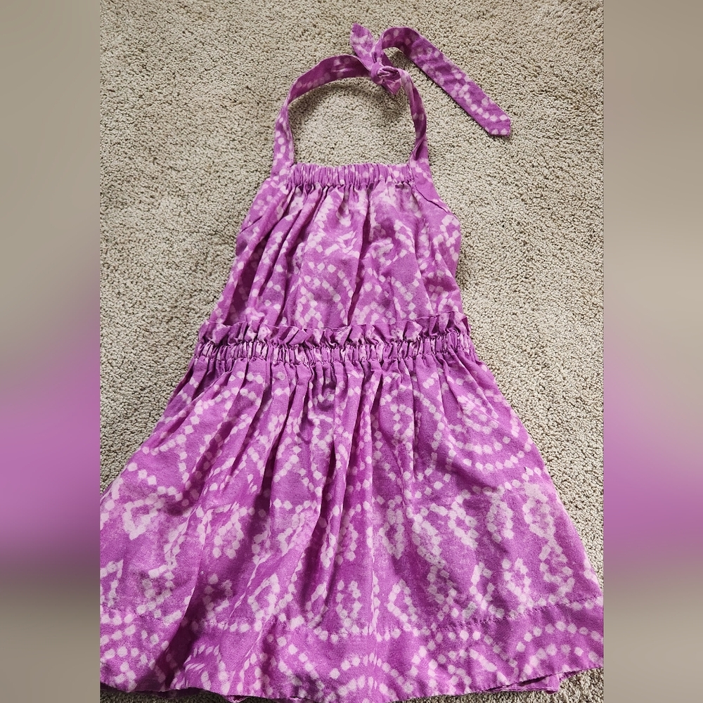 Purple Halter Dress